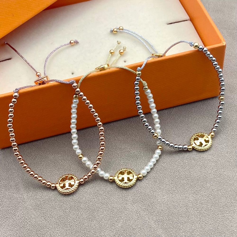 Tory Burch Bracelet Pink Gray White